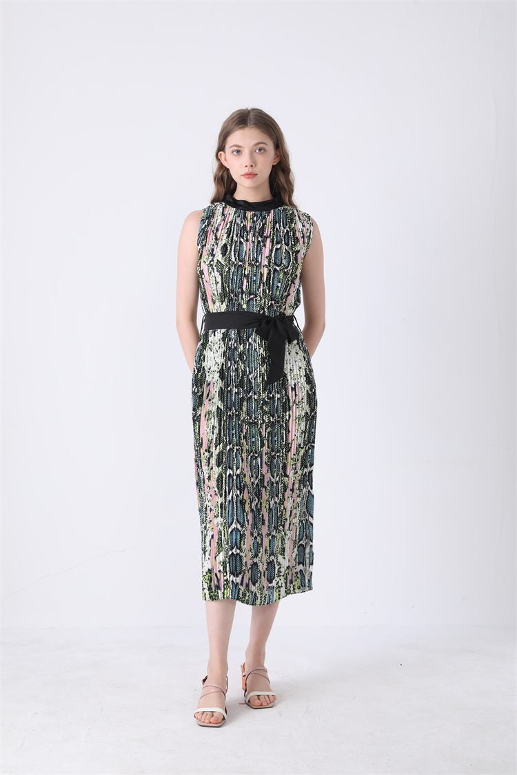 Forever unique green on sale snake tie midi dress